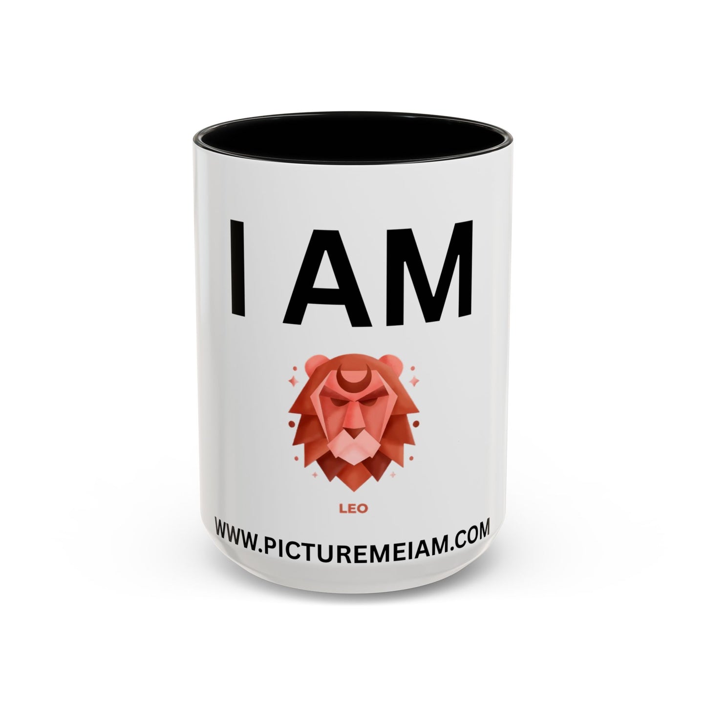 I AM Leo Inspirational Accent Coffee Mug - 11/15oz