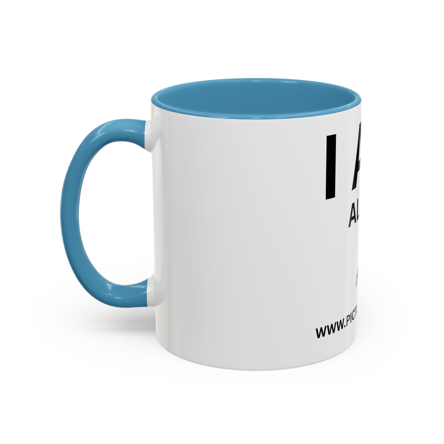 I AM Alpha Men Inspirational Accent Coffee Mug - 11/15oz