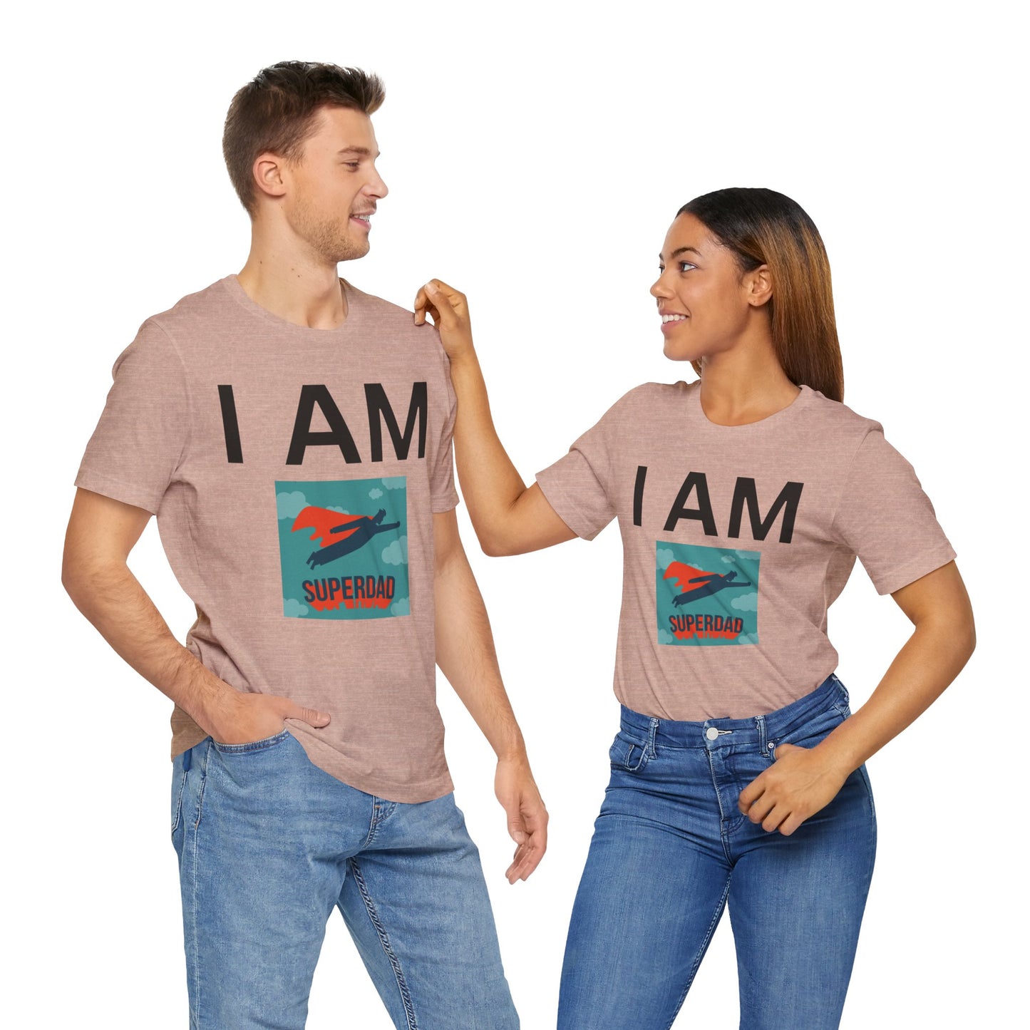 I AM Superdad Short Sleeve Tee