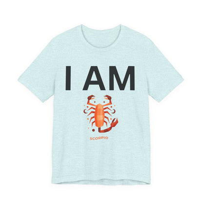 I AM Scorpio Unisex Short Sleeve Tee