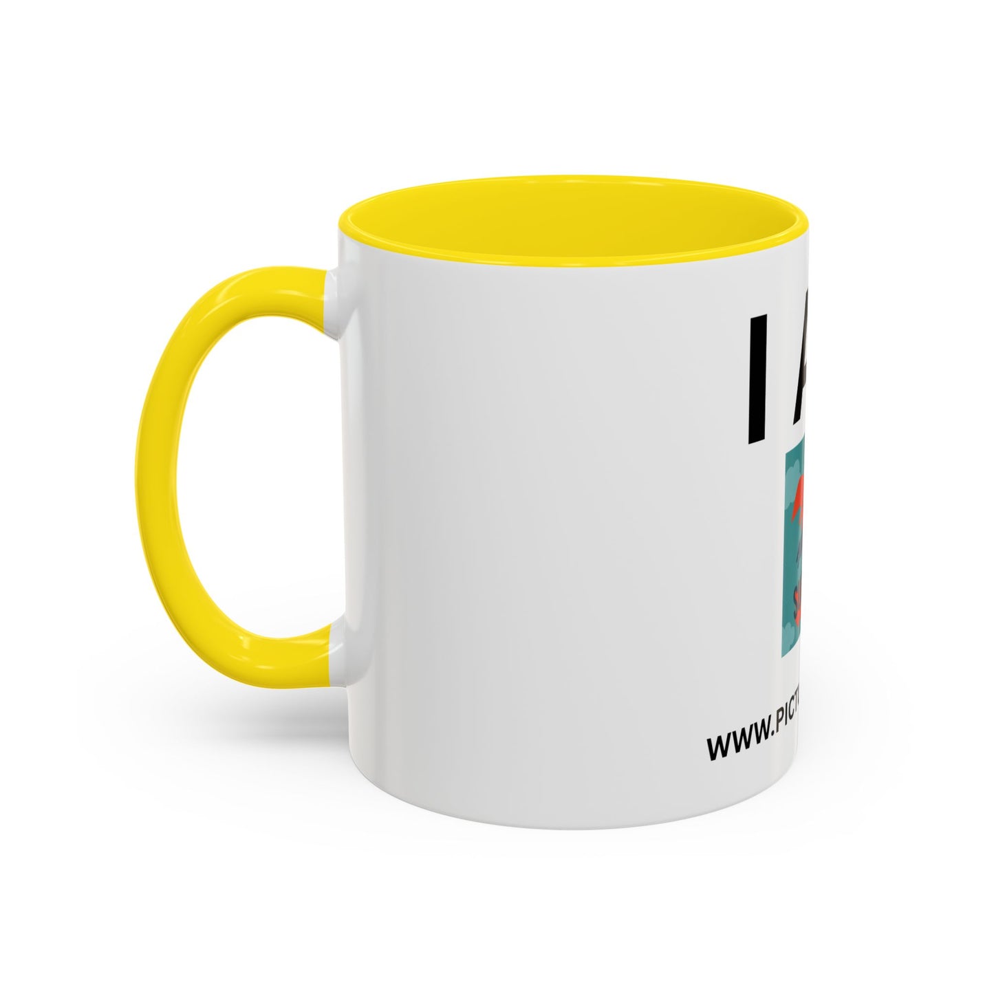 I AM Duper Dad Inspirational Accent Coffee Mug - 11/15oz