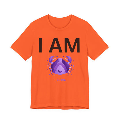 I AM Cancer Unisex Short Sleeve Tee