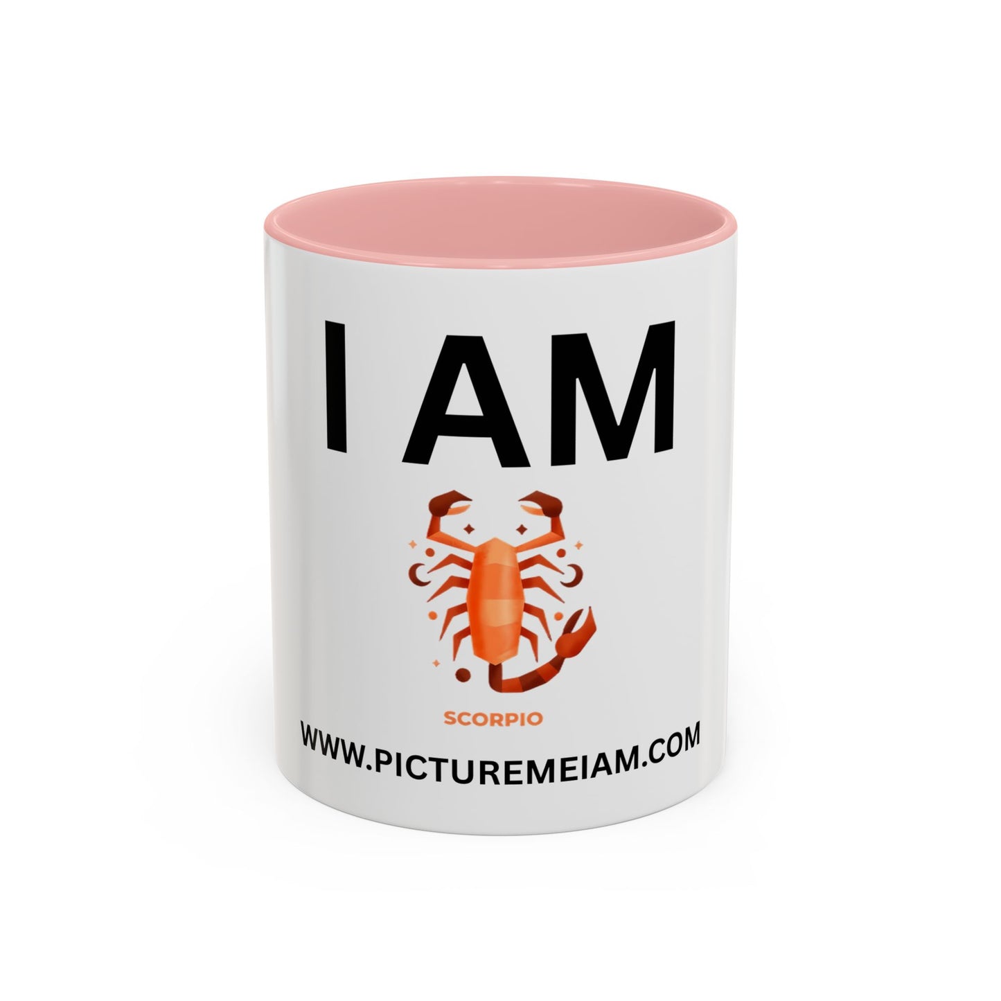 I AM Scorpio Inspirational Accent Coffee Mug - 11/15oz