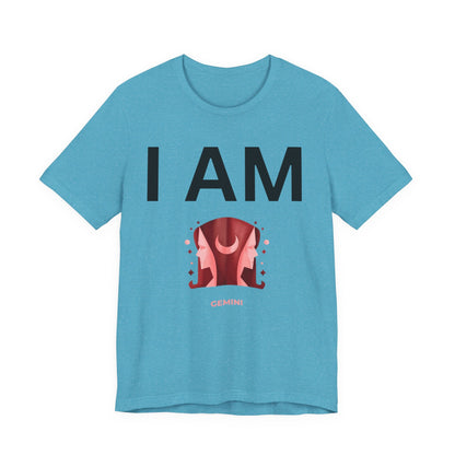 I AM Gemini Unisex Short Sleeve Tee
