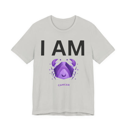 I AM Cancer Unisex Short Sleeve Tee