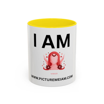 I AM Virgo Inspirational Accent Coffee Mug - 11/15oz