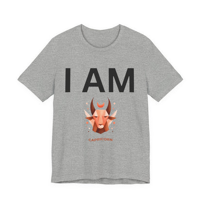I AM Capricorn Unisex Short Sleeve Tee