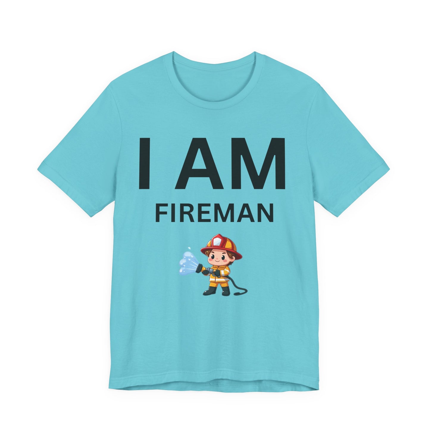 I AM Fireman Short Sleeve Tee