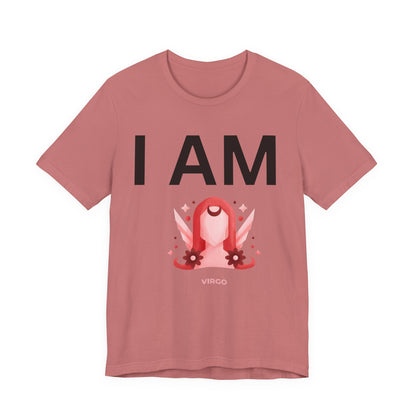 I AM Virgo Unisex Short Sleeve Tee