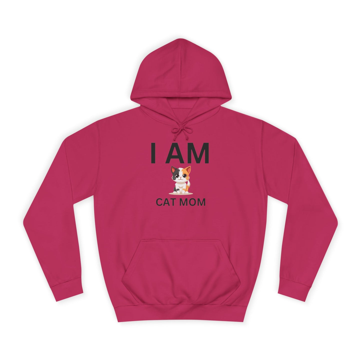 I AM Cat Mom Hoodie