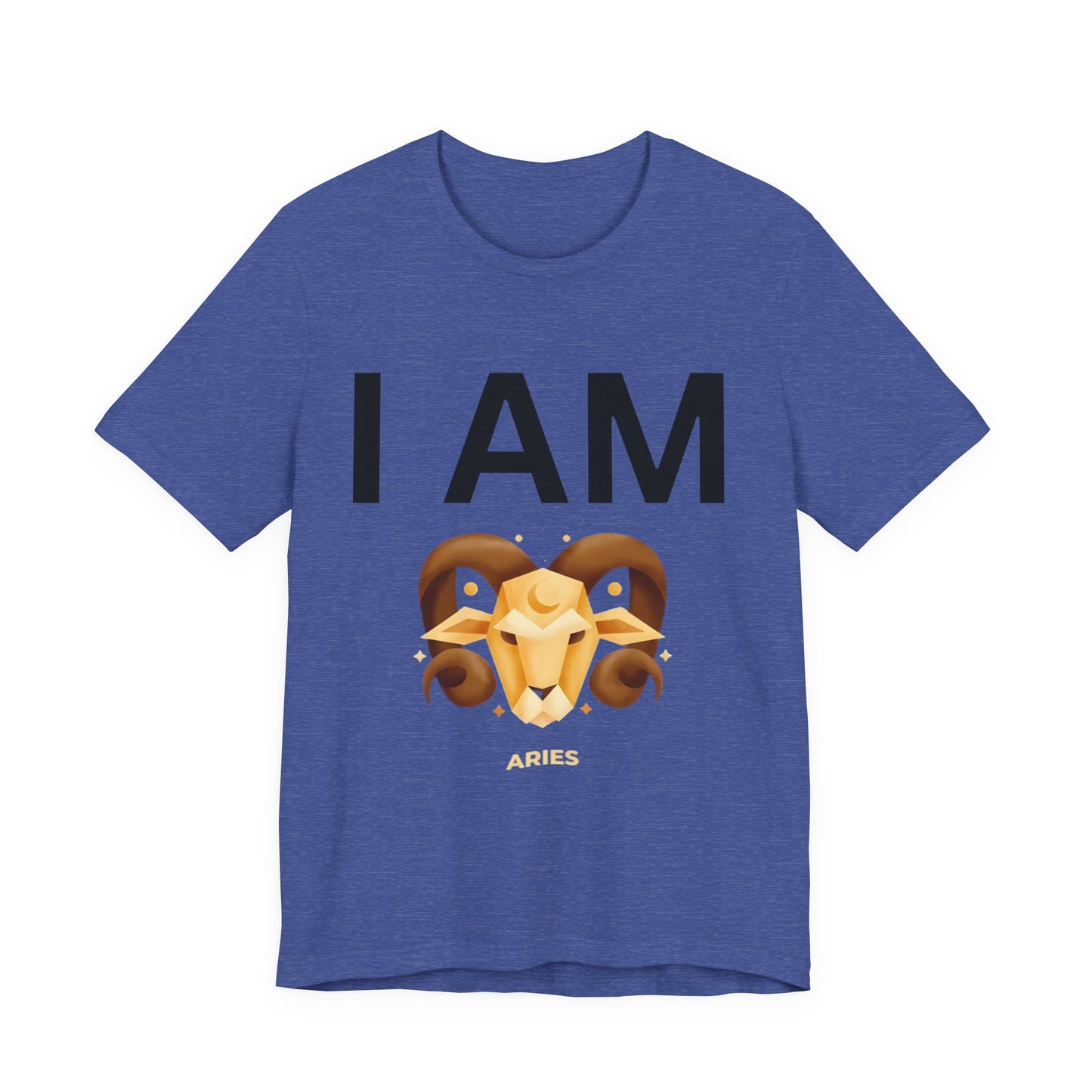 I AM Aries Unisex Short Sleeve Tee