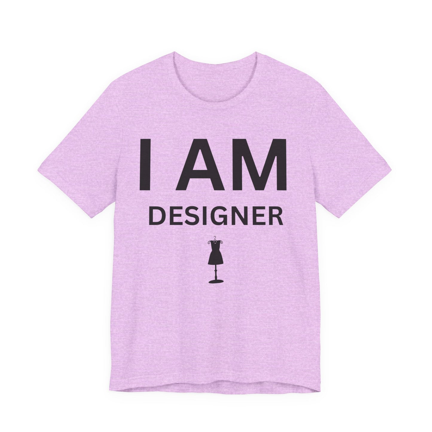 I AM Designer Unisex Short Sleeve Tee