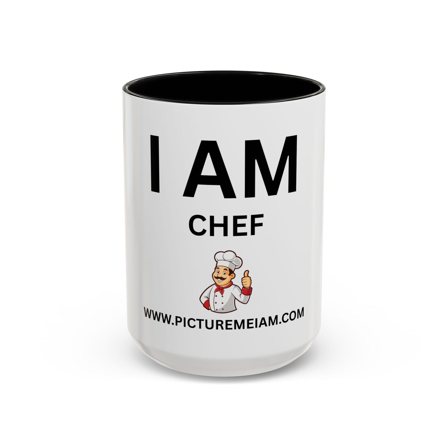 I AM Chef Inspirational Accent Coffee Mug - 11/15oz
