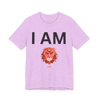 I AM Leo Unisex Short Sleeve Tee