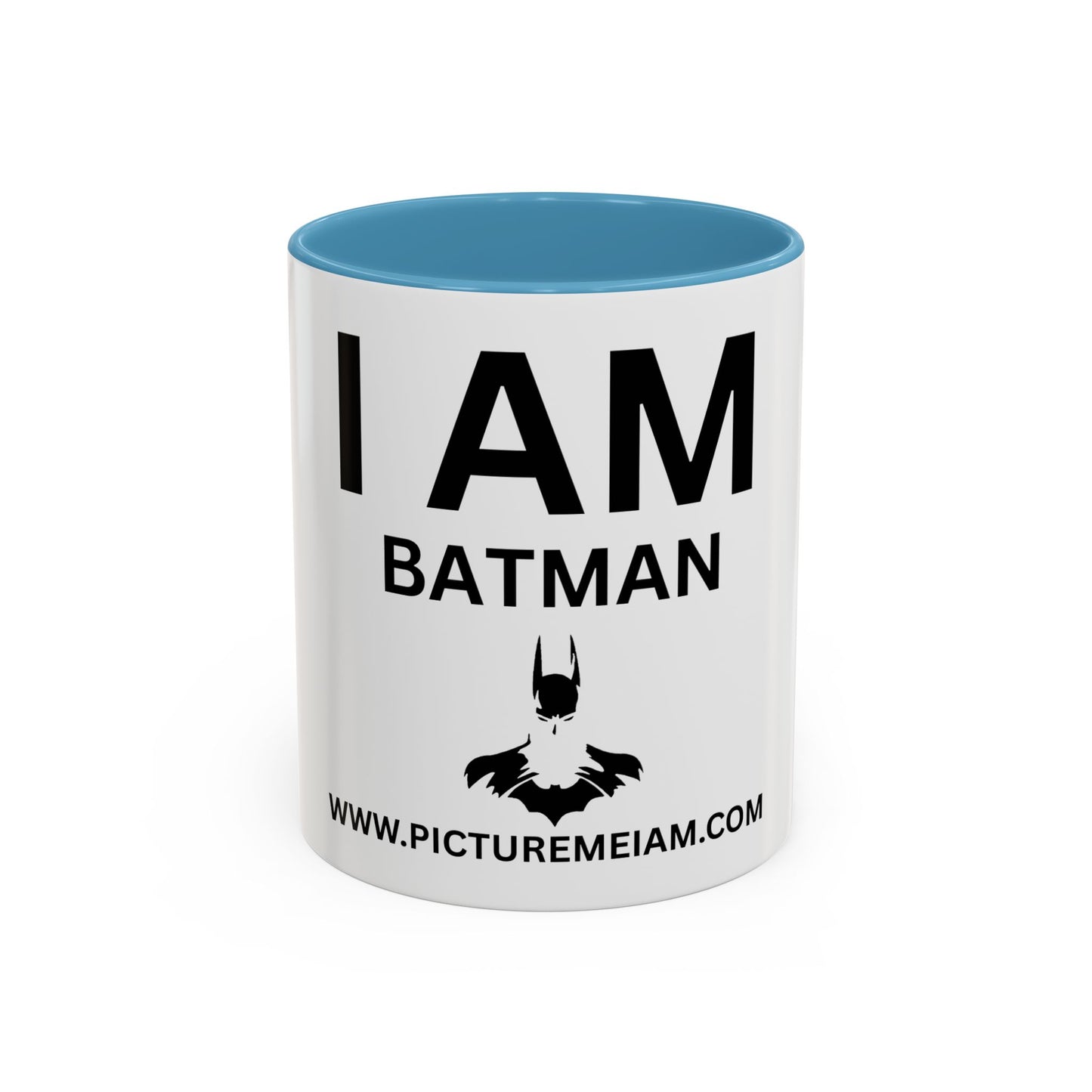 I AM Batman Inspirational Accent Coffee Mug - 11/15oz