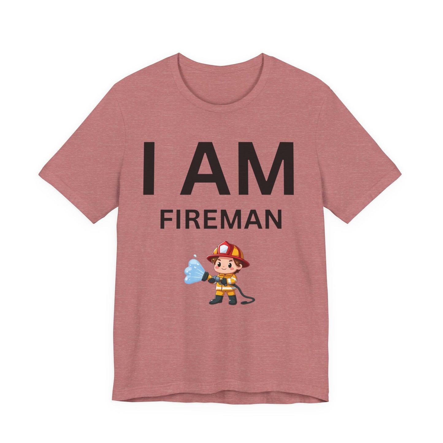 I AM Fireman Short Sleeve Tee