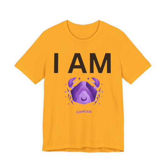 I AM Cancer Unisex Short Sleeve Tee