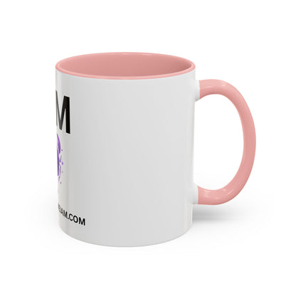 I AM Cancer Inspirational Accent Coffee Mug - 11/15oz