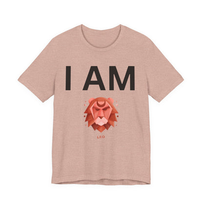 I AM Leo Unisex Short Sleeve Tee