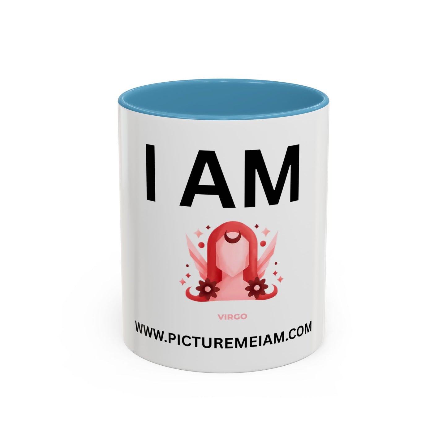 I AM Virgo Inspirational Accent Coffee Mug - 11/15oz