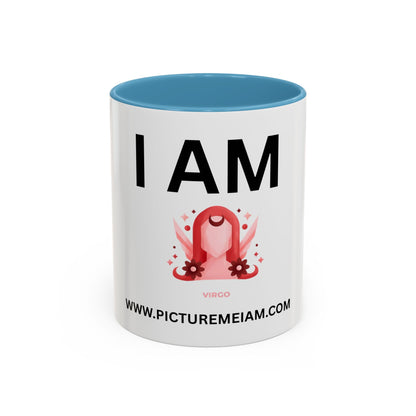 I AM Virgo Inspirational Accent Coffee Mug - 11/15oz