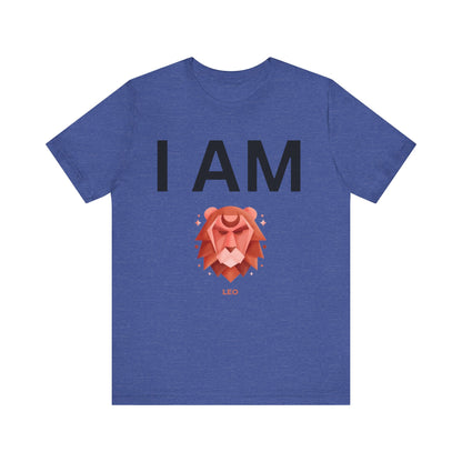 I AM Leo Unisex Short Sleeve Tee