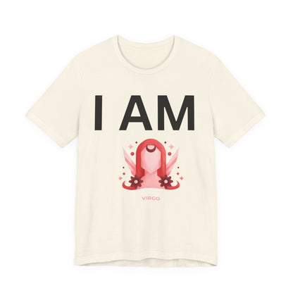 I AM Virgo Unisex Short Sleeve Tee