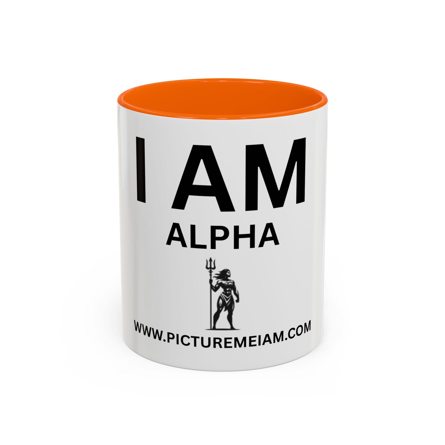 I AM Alpha Women Inspirational Accent Coffee Mug - 11/15oz