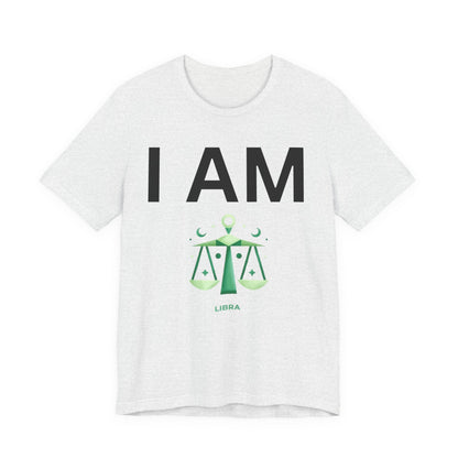 I AM Libra Unisex Short Sleeve Tee
