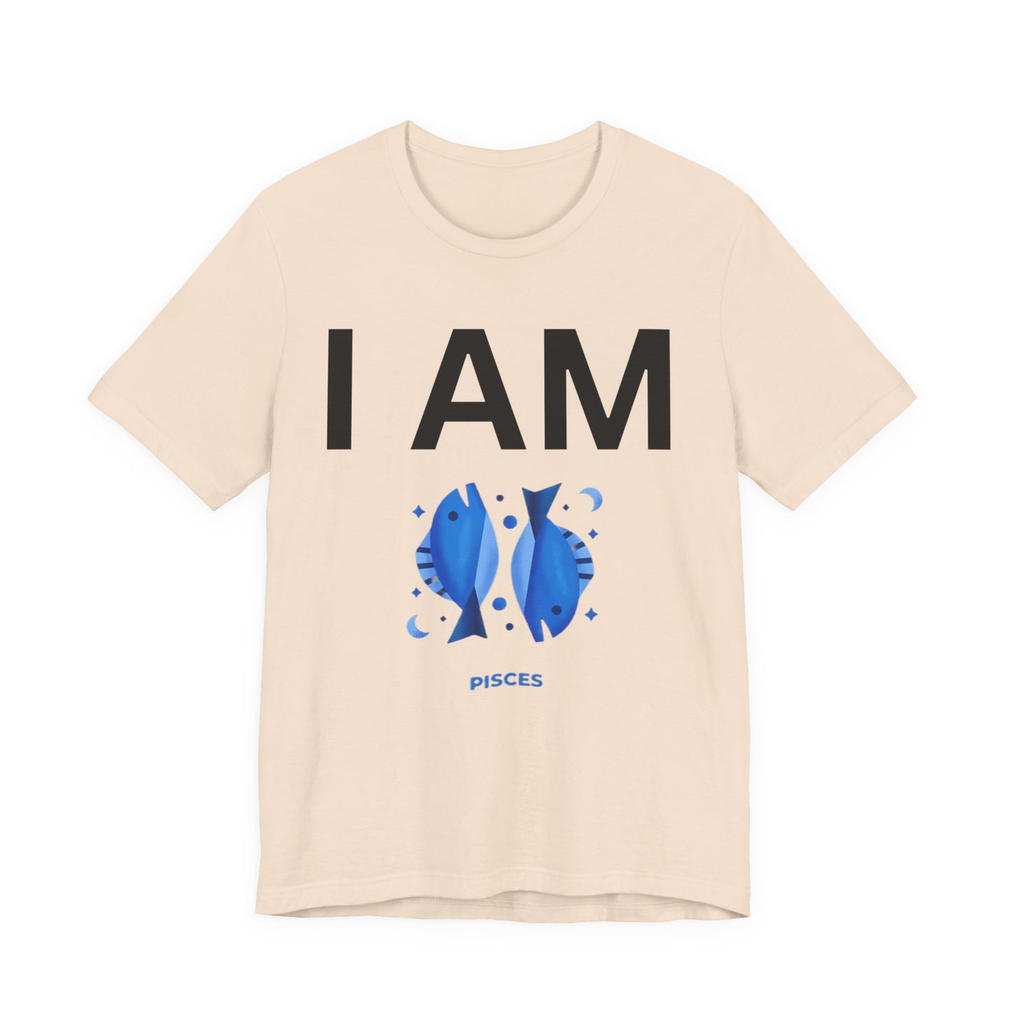 I AM Pisces Unisex Short Sleeve Tee