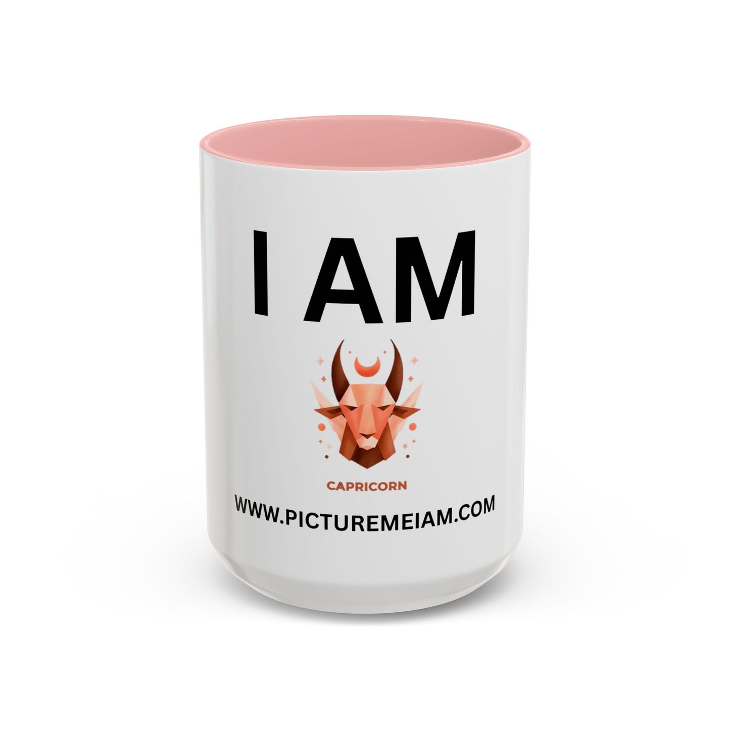 I AM Capricorn Inspirational Accent Coffee Mug - 11/15oz
