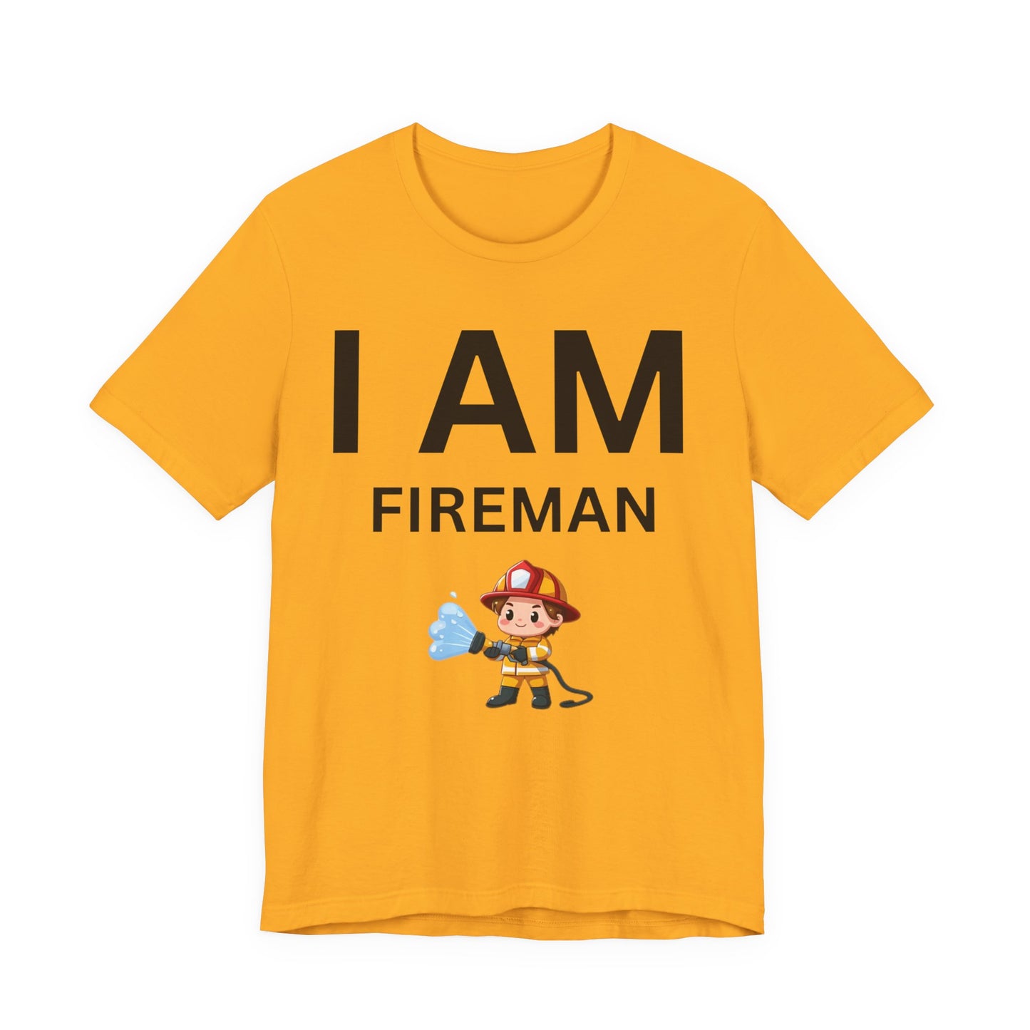 I AM Fireman Short Sleeve Tee