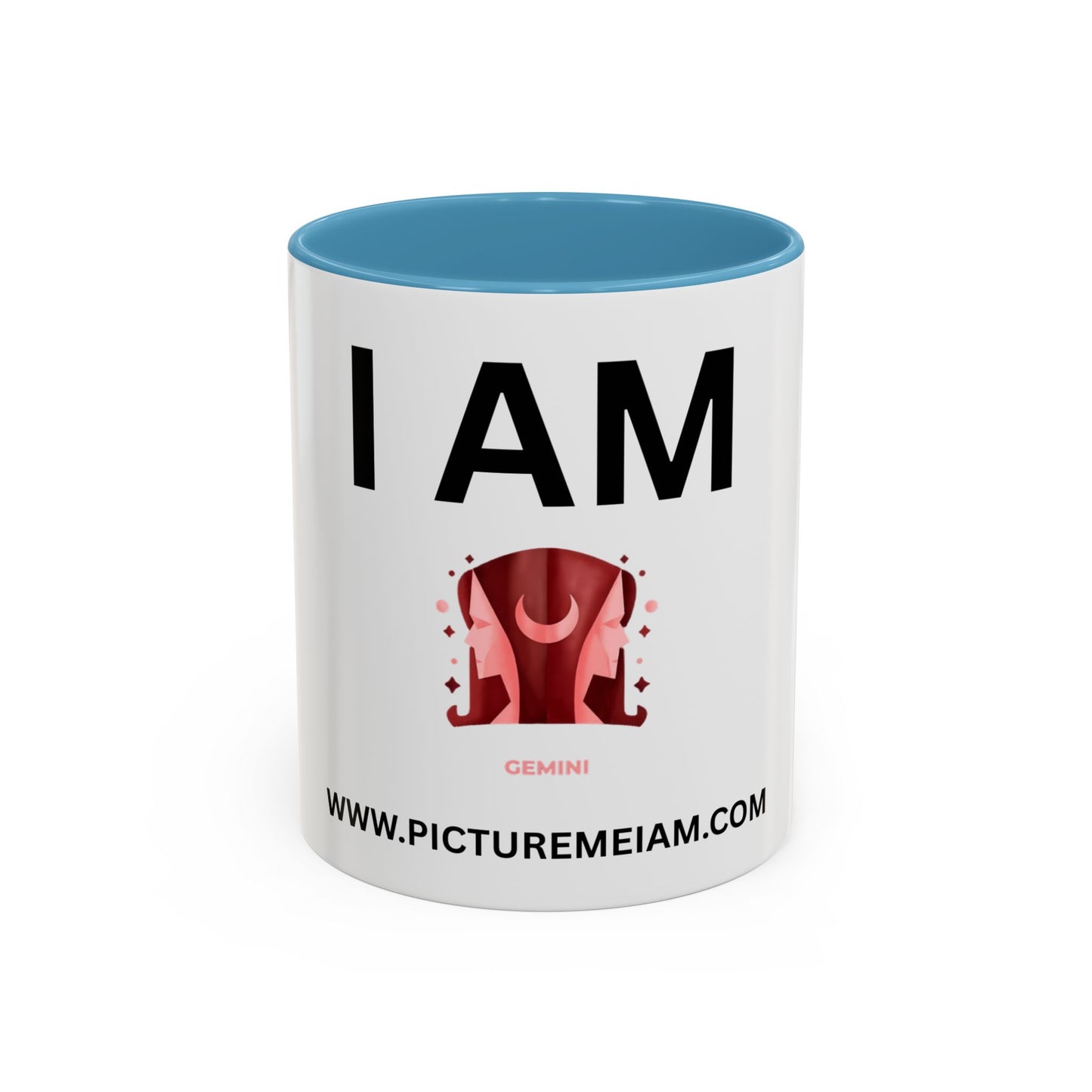 I AM Gemini Inspirational Accent Coffee Mug - 11/15oz