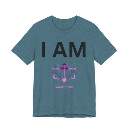 I AM Sagittarius Unisex Short Sleeve Tee