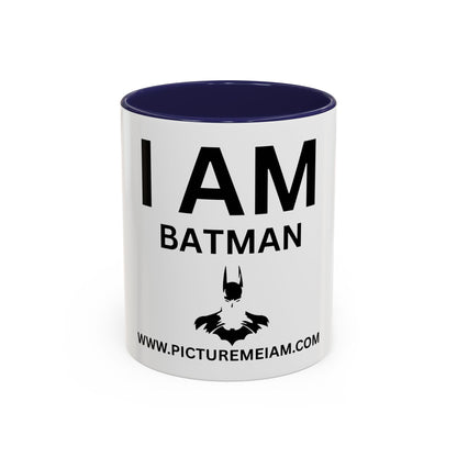 I AM Batman Inspirational Accent Coffee Mug - 11/15oz