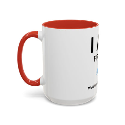 I AM Fireman Inspirational Accent Coffee Mug - 11/15oz