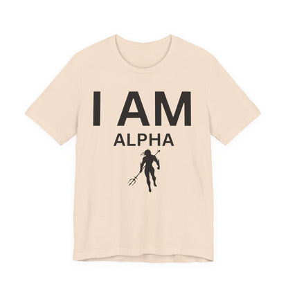 I AM Alpha Men Short Sleeve Tee