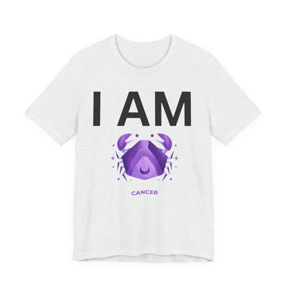 I AM Cancer Unisex Short Sleeve Tee