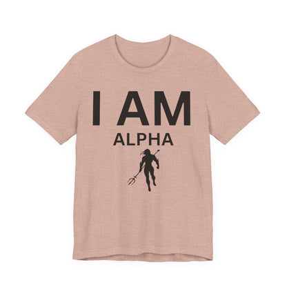 I AM Alpha Men Short Sleeve Tee