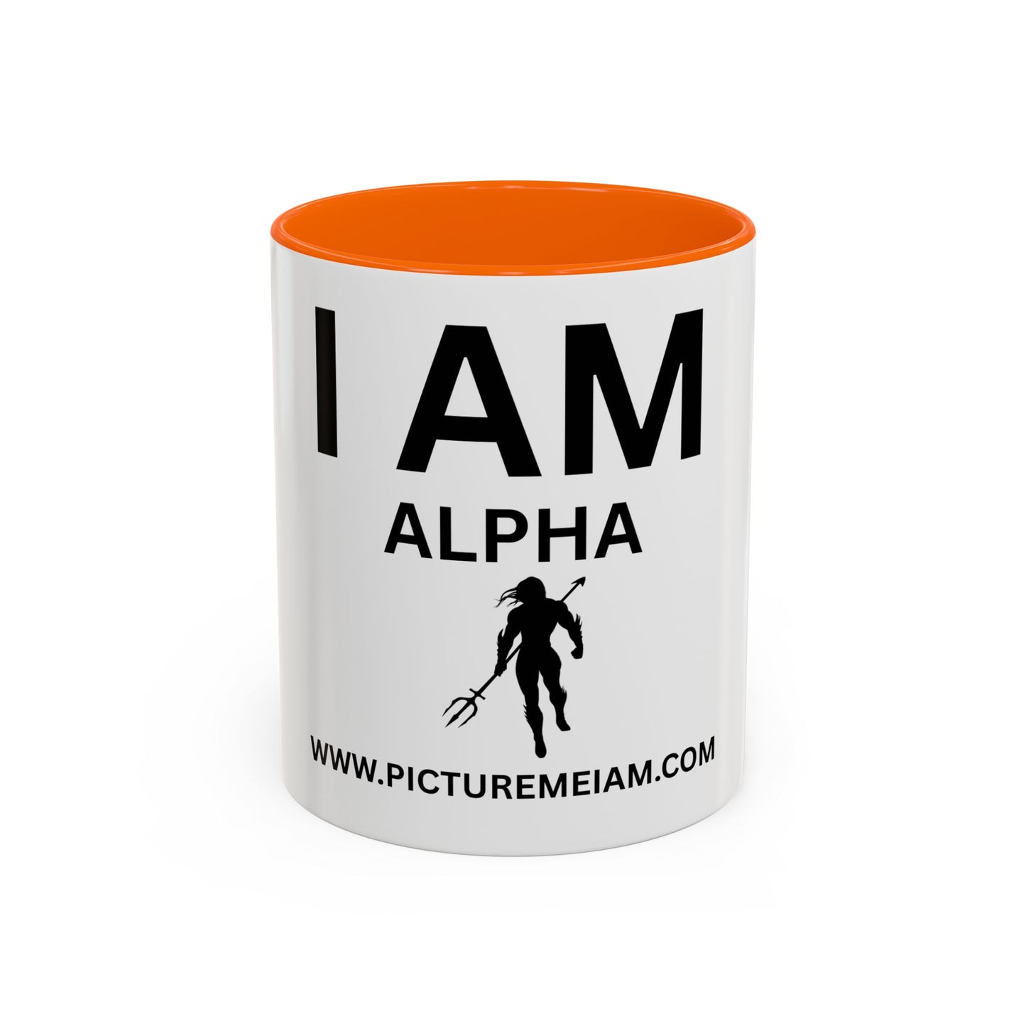 I AM Alpha Men Inspirational Accent Coffee Mug - 11/15oz