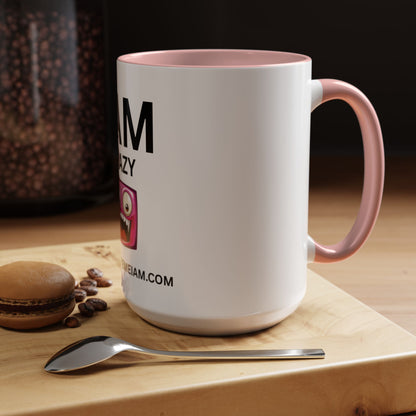 I AM Crazy Inspirational Accent Coffee Mug - 11/15oz