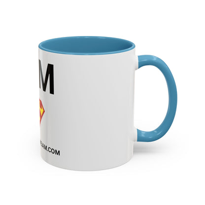 I AM Suprman Inspirational Accent Coffee Mug - 11/15oz