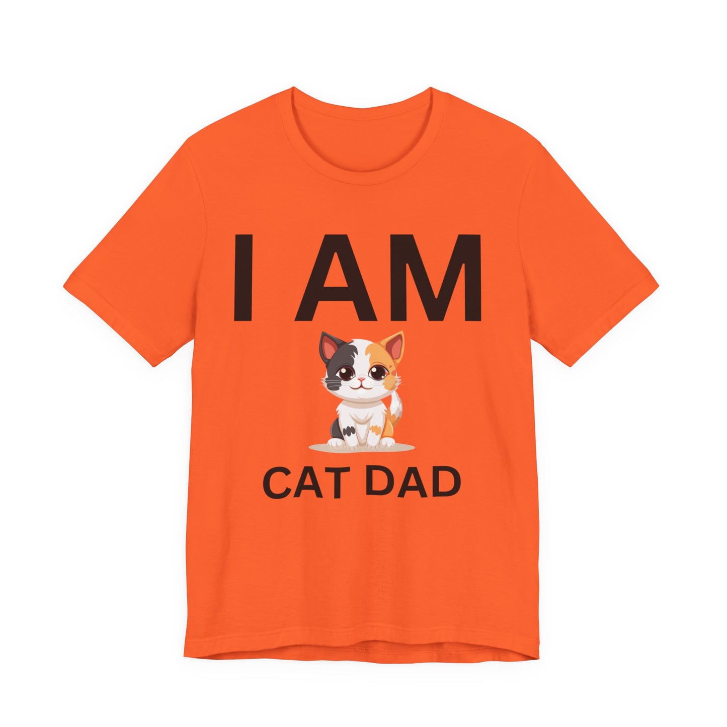 I AM Cat Dad Short Sleeve Tee