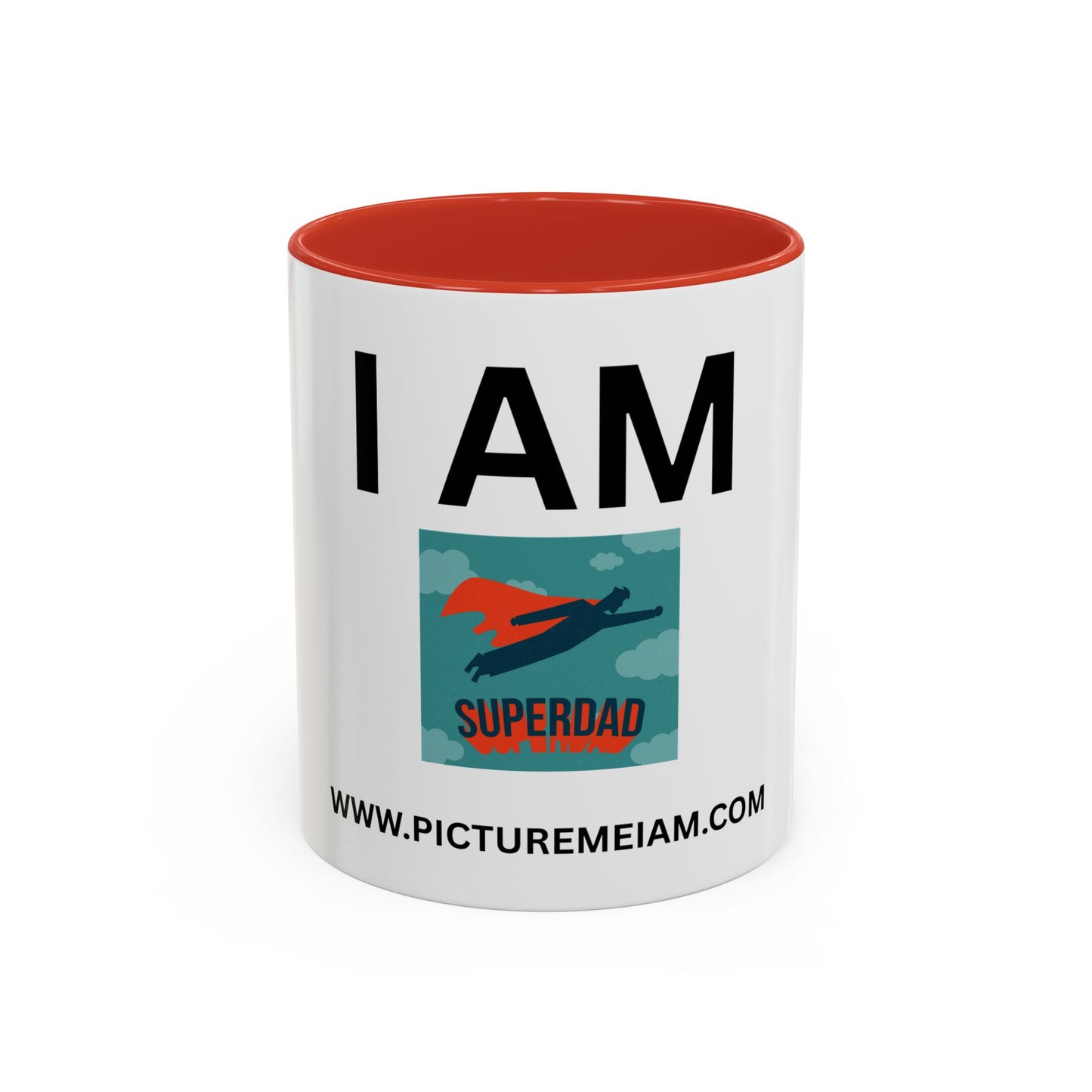 I AM Duper Dad Inspirational Accent Coffee Mug - 11/15oz