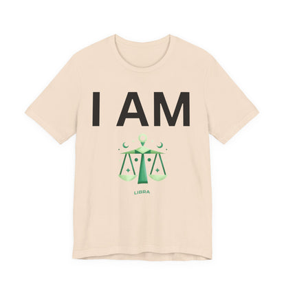 I AM Libra Unisex Short Sleeve Tee