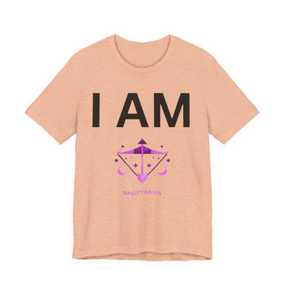 I AM Sagittarius Unisex Short Sleeve Tee