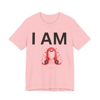 I AM Virgo Unisex Short Sleeve Tee