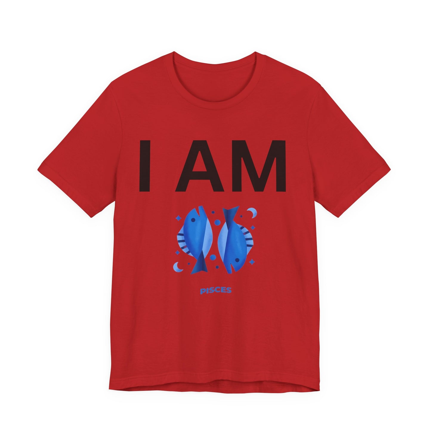 I AM Pisces Unisex Short Sleeve Tee