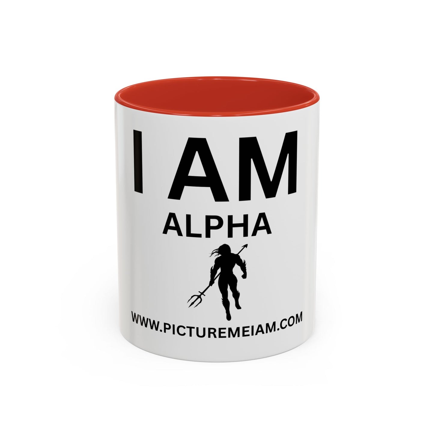 I AM Alpha Men Inspirational Accent Coffee Mug - 11/15oz