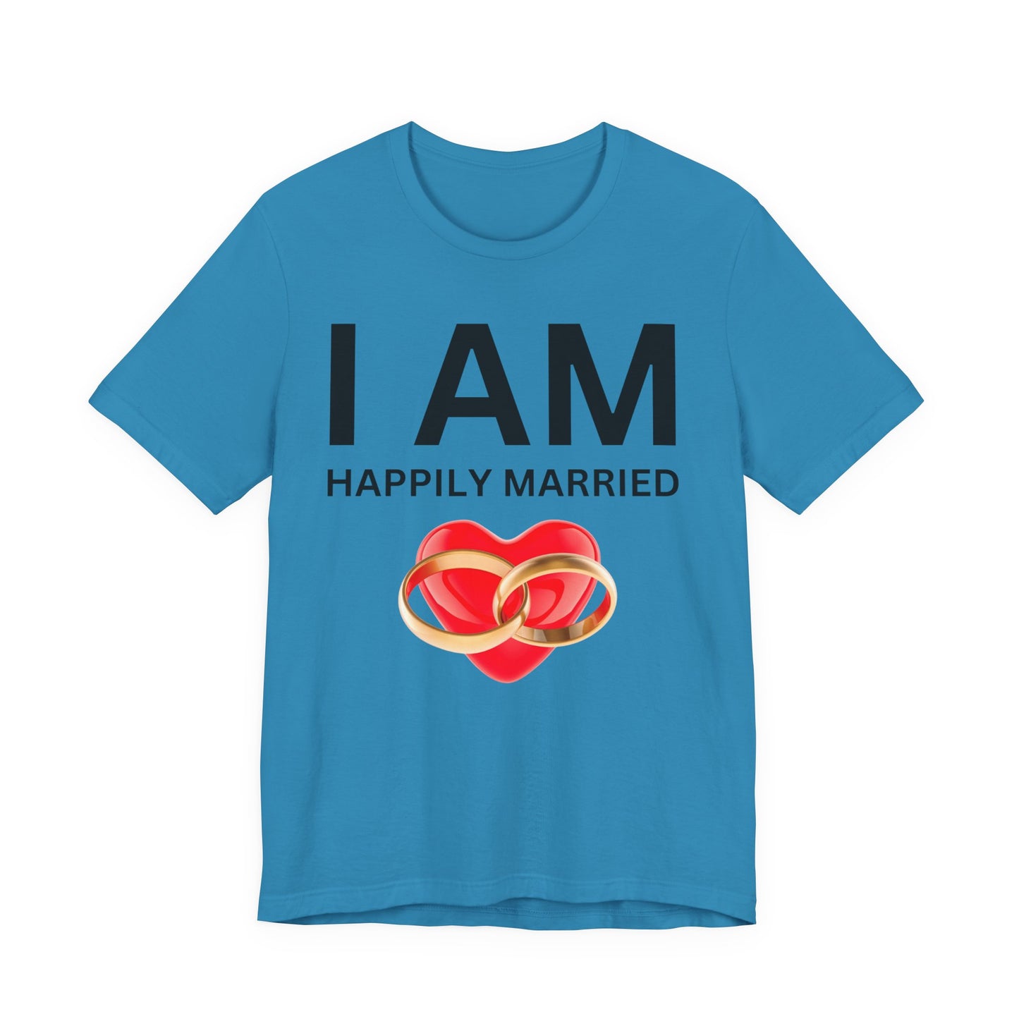 I AM Happily Unisex Short Sleeve Tee
